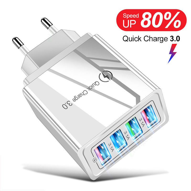 Cargador USB de carga rápida 5V 3A 3,0 de carga rápida