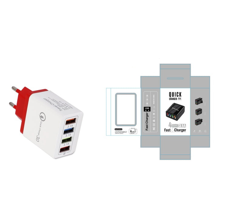 Cargador USB de carga rápida 5V 3A 3,0 de carga rápida