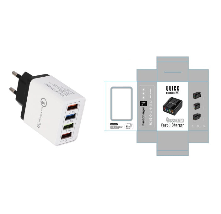Cargador USB de carga rápida 5V 3A 3,0 de carga rápida