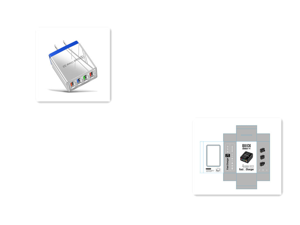 Cargador USB de carga rápida 5V 3A 3,0 de carga rápida