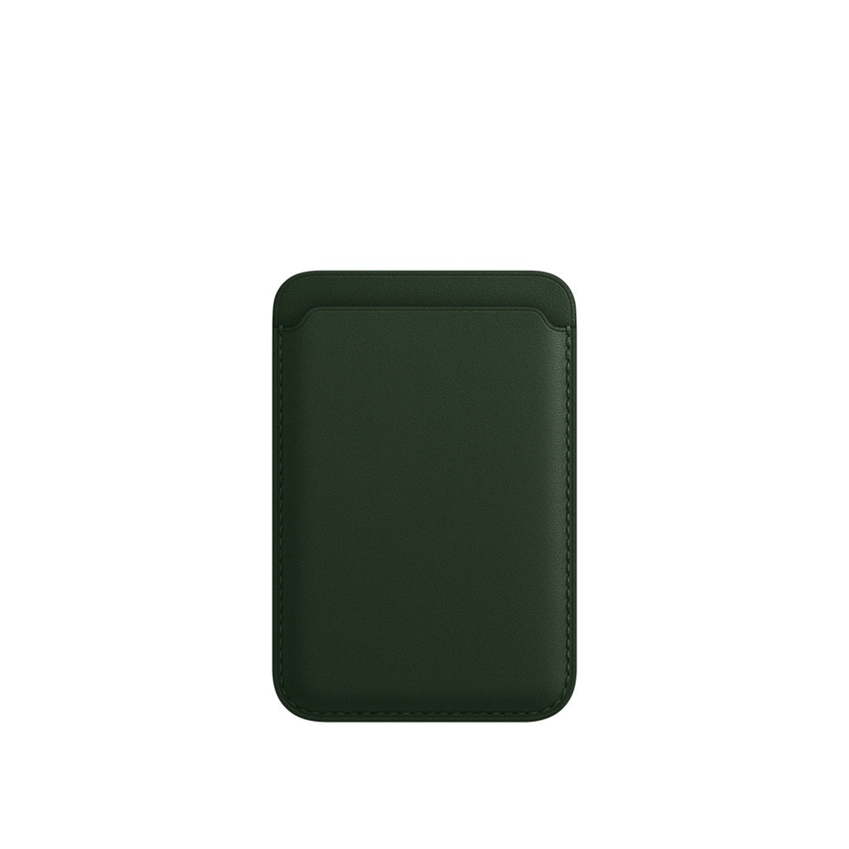 Funda magnética de cuero de lujo para tarjetas Magsafe, funda tipo billetera para teléfono 14 Pro Max 13 12, funda con accesorios de adsorción