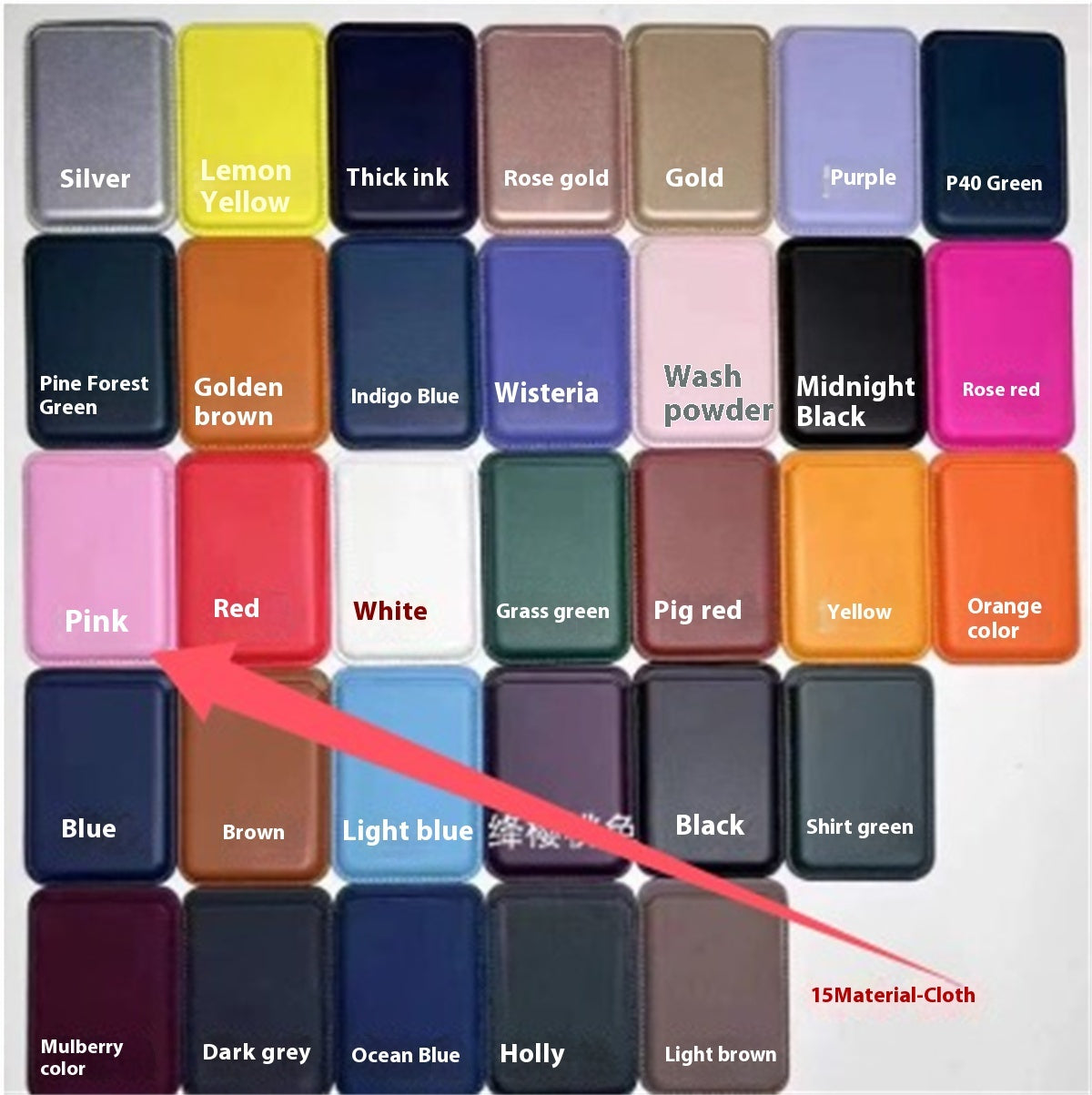 Funda magnética de cuero de lujo para tarjetas Magsafe, funda tipo billetera para teléfono 14 Pro Max 13 12, funda con accesorios de adsorción