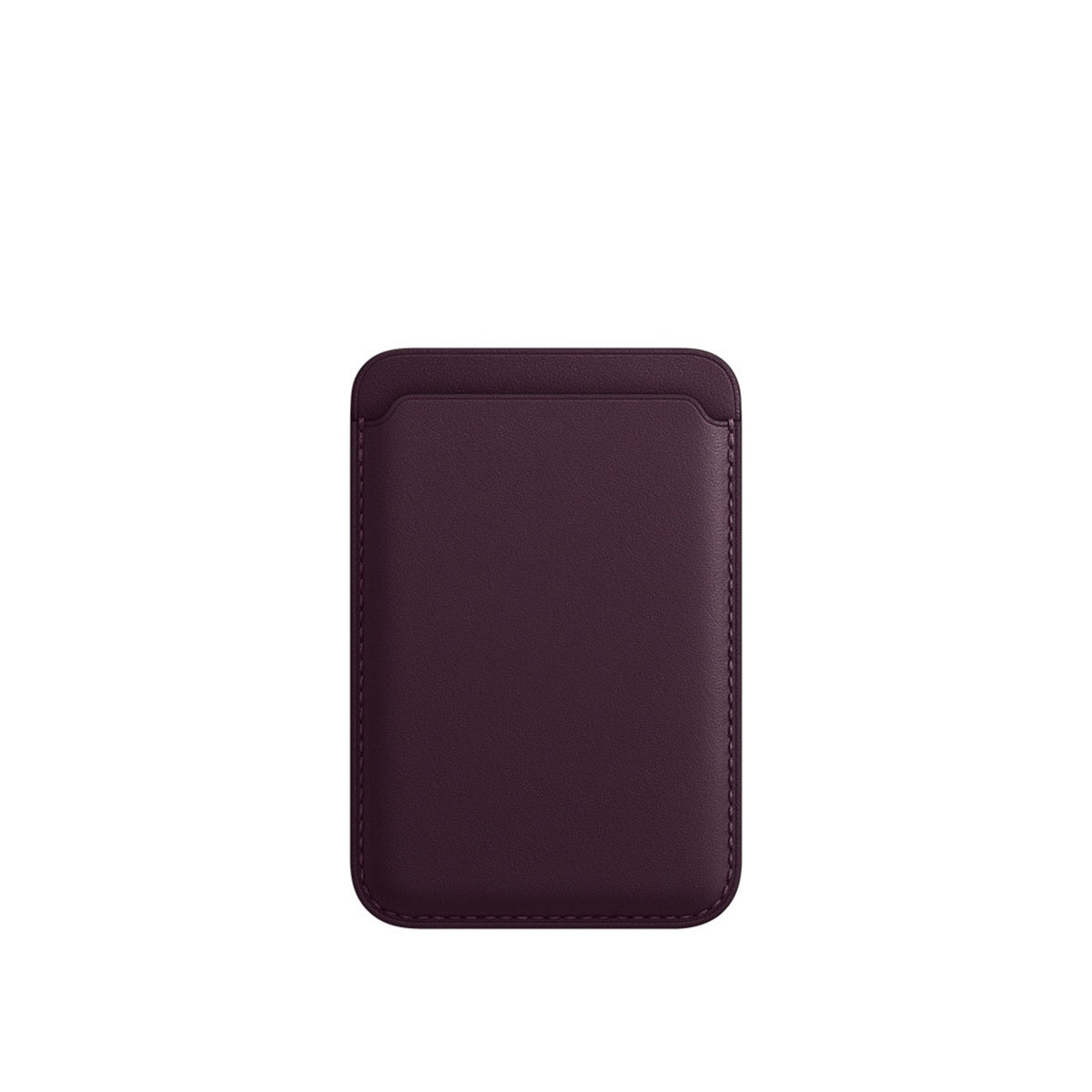 Funda magnética de cuero de lujo para tarjetas Magsafe, funda tipo billetera para teléfono 14 Pro Max 13 12, funda con accesorios de adsorción