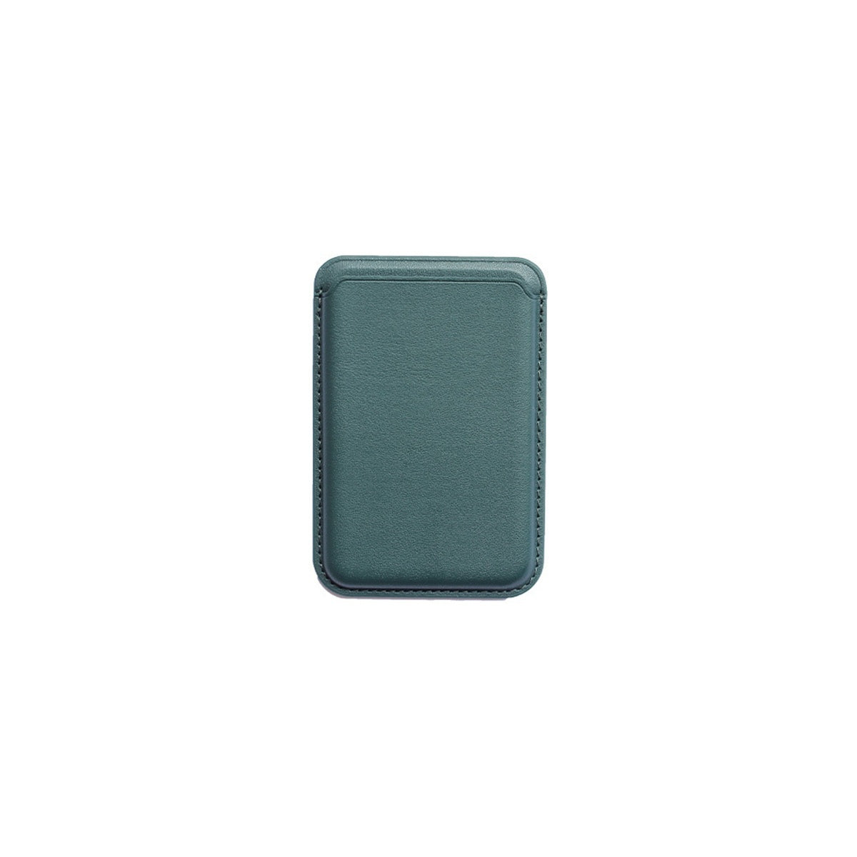 Funda magnética de cuero de lujo para tarjetas Magsafe, funda tipo billetera para teléfono 14 Pro Max 13 12, funda con accesorios de adsorción
