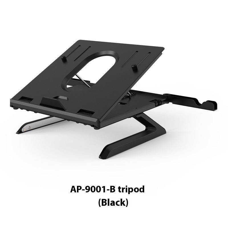 Nuevo soporte para computadora portátil, multifuncional, plegable, elevador, soporte para computadora portátil, soporte para monitor, soporte para aumento, base de aleación de aluminio