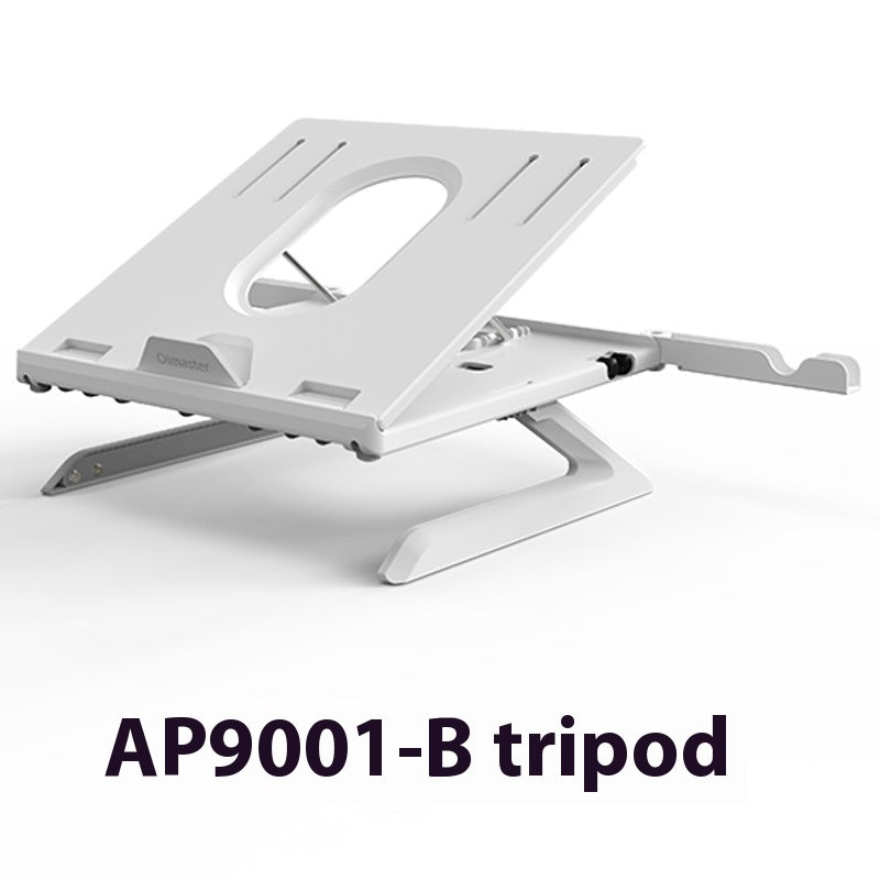 Nuevo soporte para computadora portátil, multifuncional, plegable, elevador, soporte para computadora portátil, soporte para monitor, soporte para aumento, base de aleación de aluminio