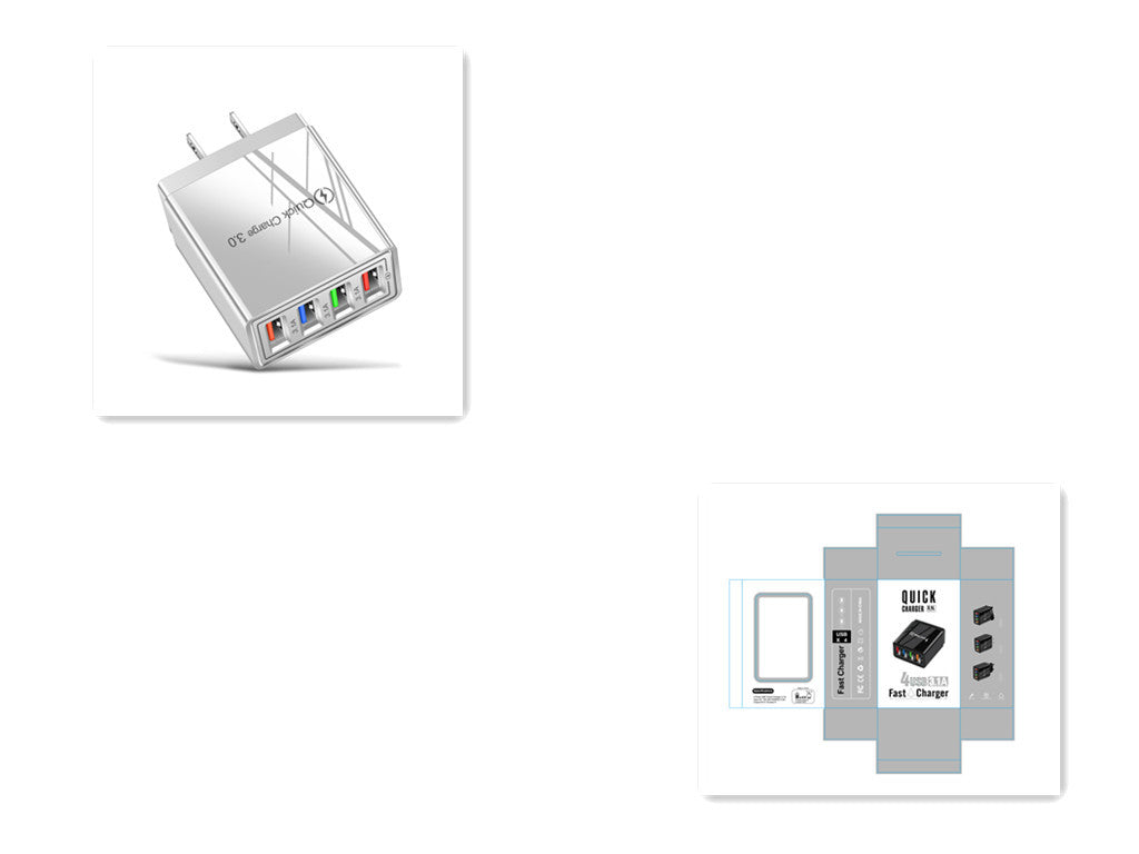 Cargador USB de carga rápida 5V 3A 3,0 de carga rápida