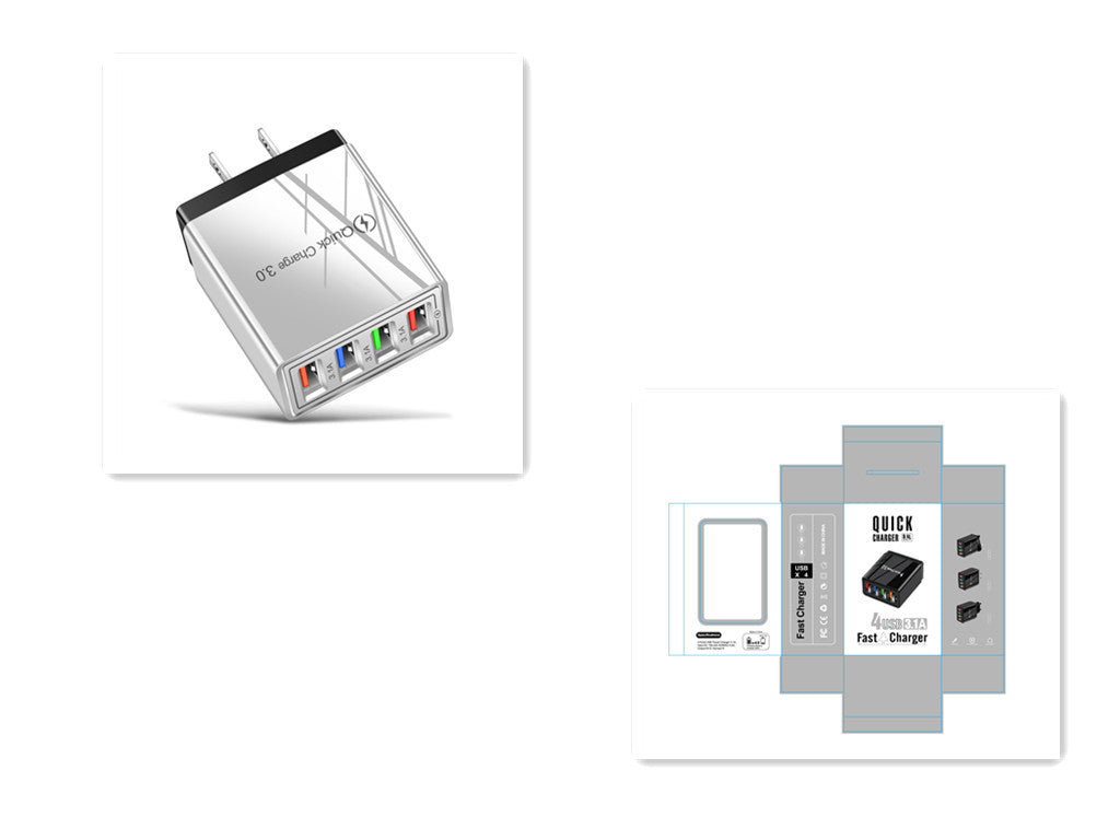 Cargador USB de carga rápida 5V 3A 3,0 de carga rápida