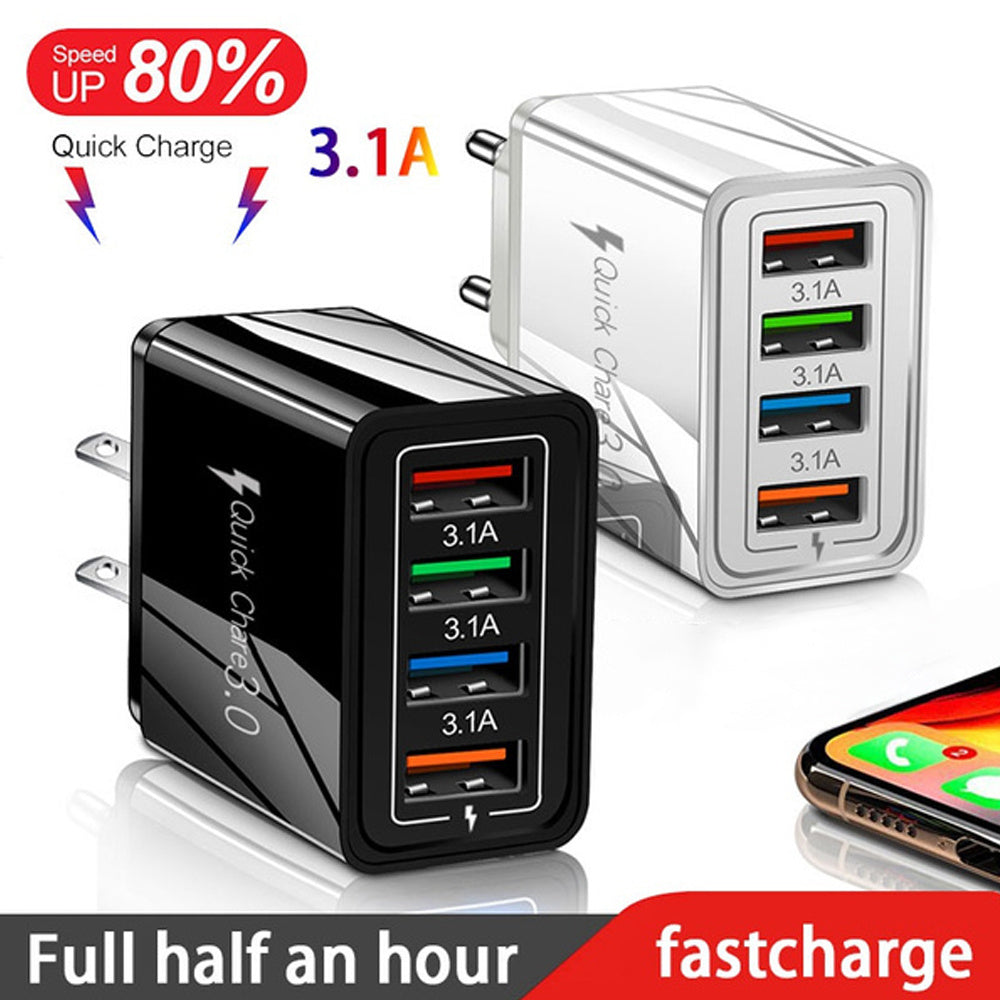Cargador USB de carga rápida 5V 3A 3,0 de carga rápida